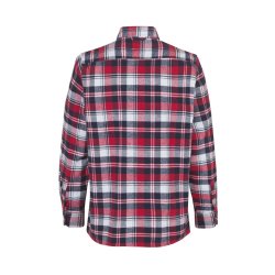 ID 0204 green leaf skjorte med trykknapper, rd, str. 37/38 - RESTSALG