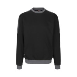 ID PRO Wear klassisk sweatshirt, kontrast, unisex, model 0362