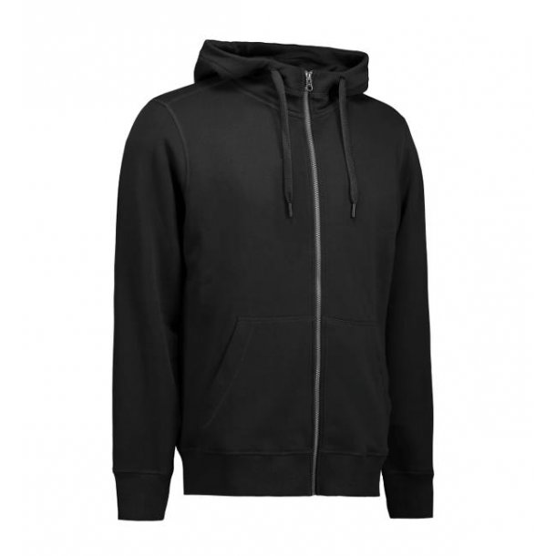 ID Core full zip hoodie, sort, model 0638 PROFF-SUPPLY