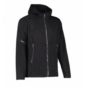 ID Letvgts Softshell Jakke, sort, model 0836 - RESTSALG
