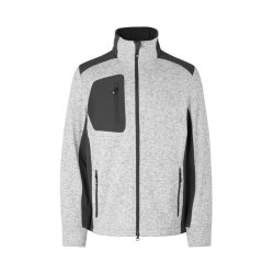 ID 0850 strikfleece cardigan, herre