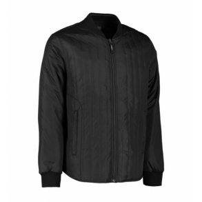 ID sporty termojakke, quilt, herre, sort, model 0886