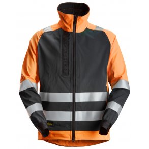 Snickers AllroundWork, High-Vis jakke, klasse 2, high-vis orange/sort, model 1539