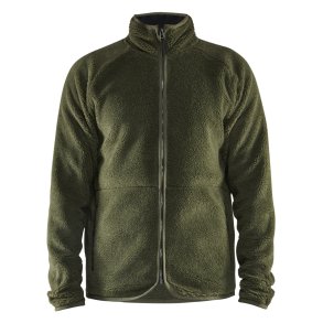 Bl�kl�der fiberpels jakke, efter�rs gr�n, model 4729