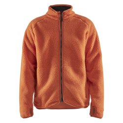 Blklder fiberpels jakke, orange, model 4729