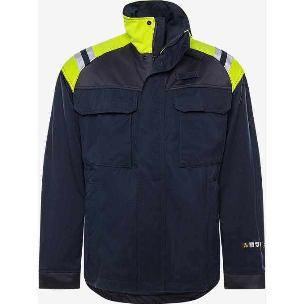 Fristads Flamestat jakke 4965 MFA, marine/neongul