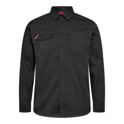 Engel Extend langrmet skjorte med strk, 7185