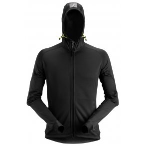 Snickers POLARTEC� 2.0 h�ttetr�je i stretchfleece med lynl�s, sort, model 8002