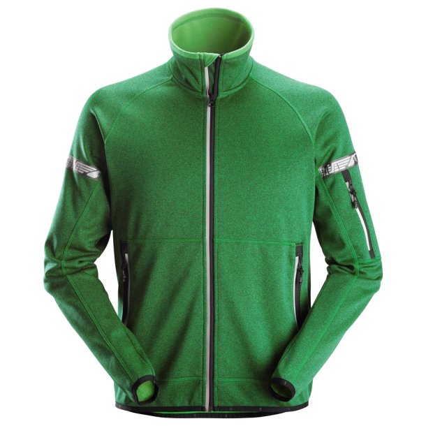 Snickers AllroundWork, 37.5 fleecejakke, Apple Green, str. 3XL - RESTSALG