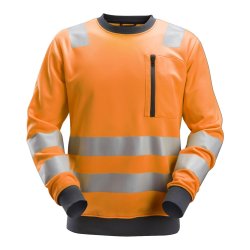 Snickers AllroundWork High-Vis Sweatshirt, klasse 3, model 8037