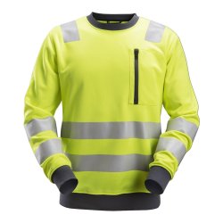 Snickers AllroundWork High-Vis Sweatshirt, klasse 3, model 8037