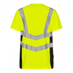 Engel Safety T-shirt, gul/sort, model 9544