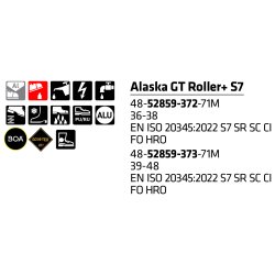 Sievi Alaska GT Roller XL+ vinterstvle med sikkerhed, S7