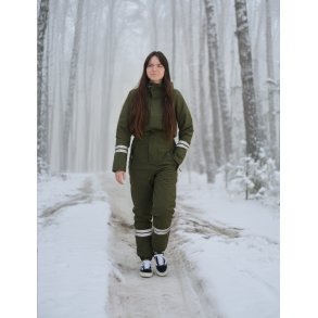 Lyngs�e dame vinterkedeldragt, str�kbar, F1073