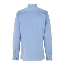 Seven Seas Fine Twill Virginia, Slim fit, lysbl, herre, S371