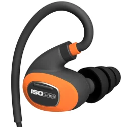 ISOtunes PRO v2 ORANGE EN352 Bluetooth stj-isolerende hretelefoner